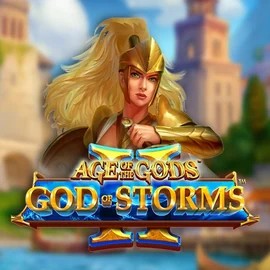 Age Of The Gods: God Of Storms 2 slot icon by Playtech, available at LalaBet Casino