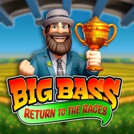 Slots logo of Big Bass Return to the Races from Pragmatic Play at LalaBet Casino