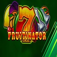 Fruitinator Jackpot King slot logo by Blueprint Gaming at LalaBet Casino