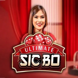Ultimate Sic Bo online game logo by Ezugi on ombouwboer.nl